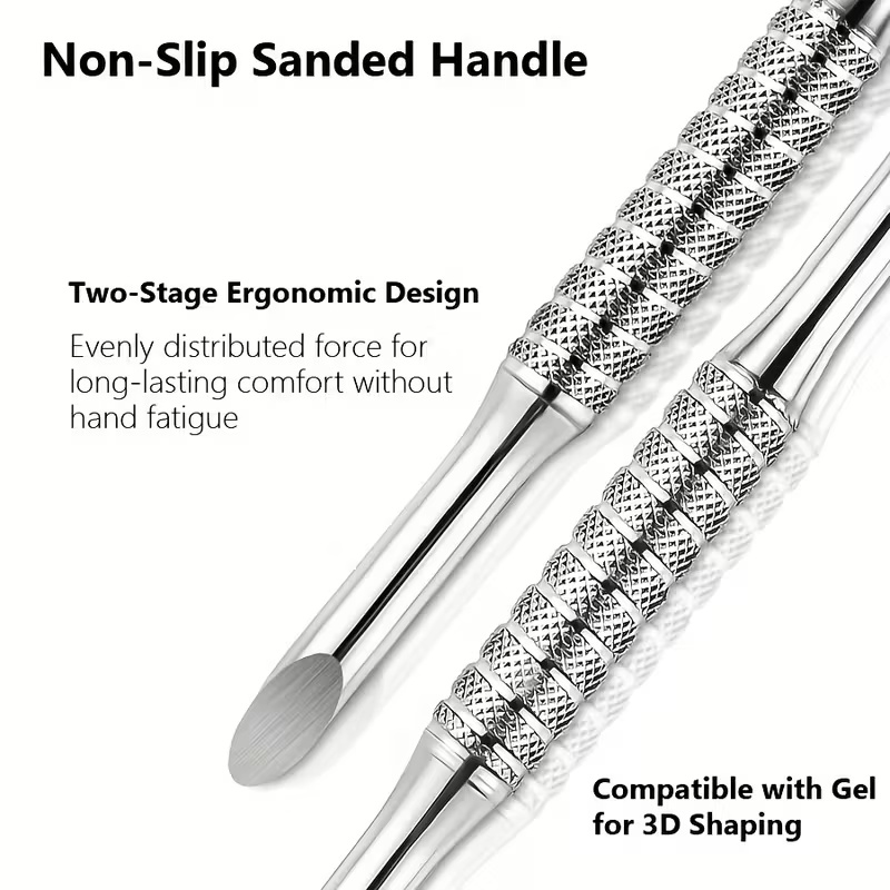 Double-Head Angled Hoof Cuticle Pusher - Image 2
