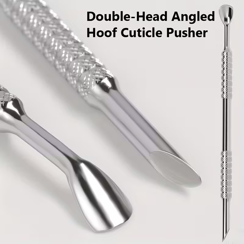 Double-Head Angled Hoof Cuticle Pusher - Image 5
