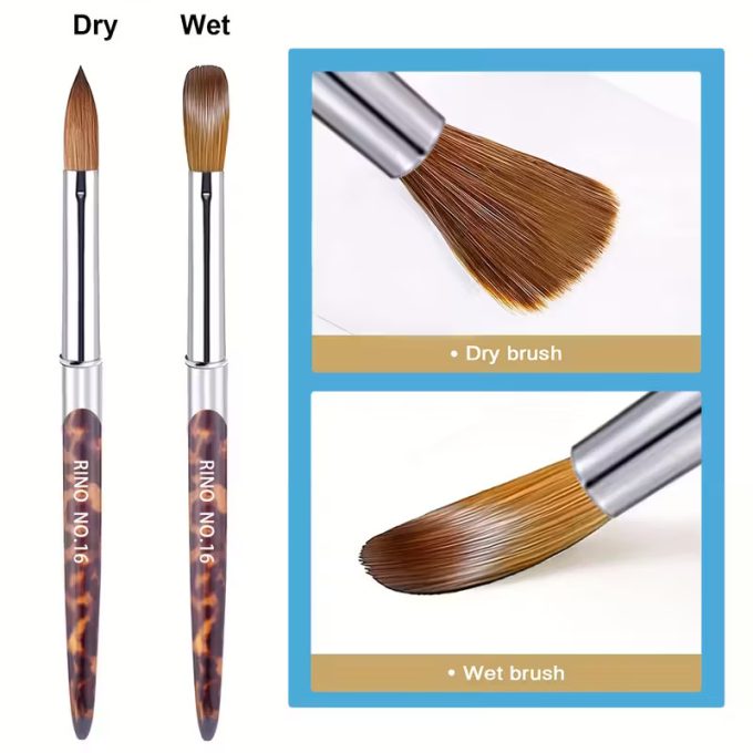 Kolinsky Acrylic Nail Brush