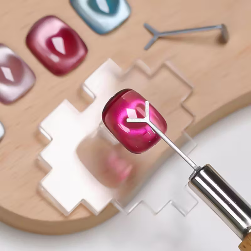 Heart Shape Cat Eye Design Sticker